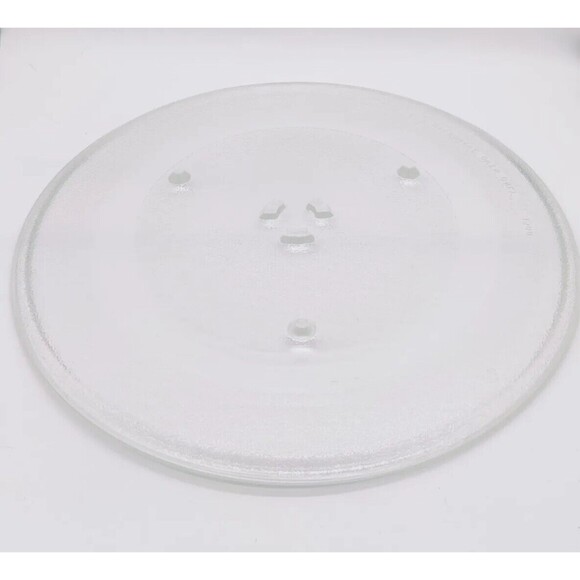 15" Microwave Plate Round Glass Tray Turntable Replacement Dish Clear Y27 1500 - Picture 4 of 10